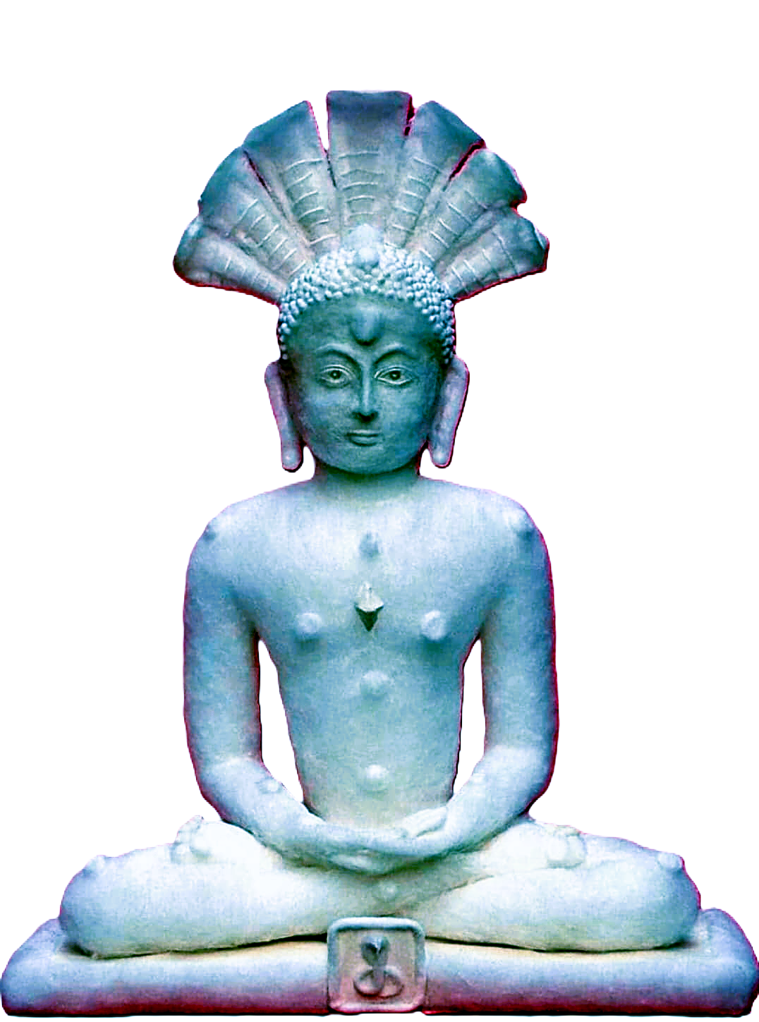 Parshwanath Bhagwan cotton sculpture